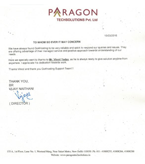 Paragon Techsolutions Private Limited